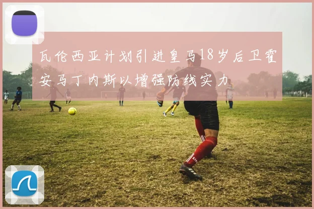 瓦伦西亚计划引进皇马18岁后卫霍安马丁内斯以增强防线实力